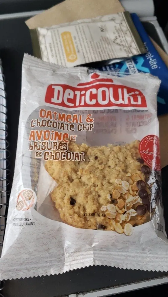 Cookied oatmeal and chocolate chip