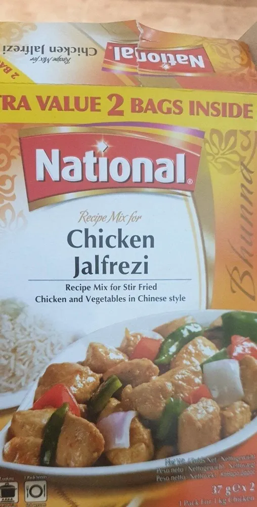 Chicken jalfrezi masala