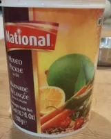 Mixed pickle in oil