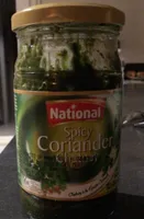 Spicy coriander chutney