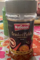 Crushed Pickle MIXED IN OIL