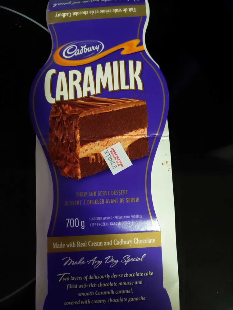 Caramilk cake