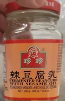 Fermented beancurd with sesame oil