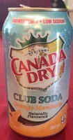 Canada dry club soda orange-mandarin