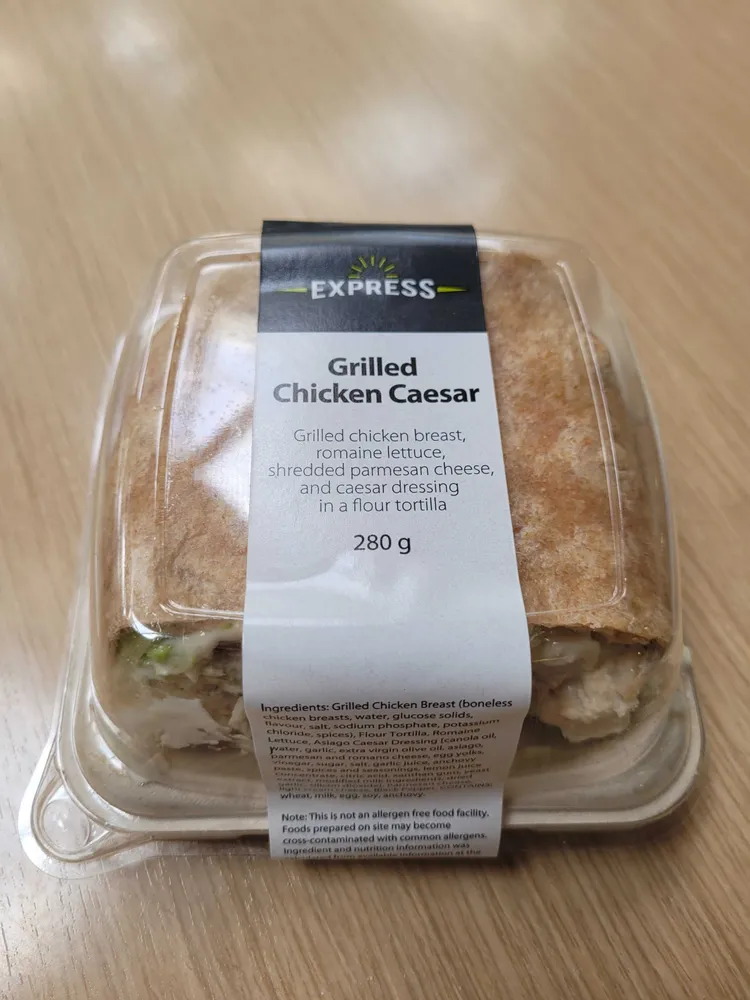 Grilled Chicken Caesar
