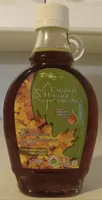 100% Pure Organic Dark Maple Syrup