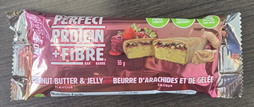 Peanut Butter & Jelly Protein Bar