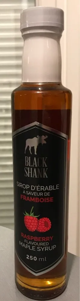 Sirop d erable a saveur de framboise