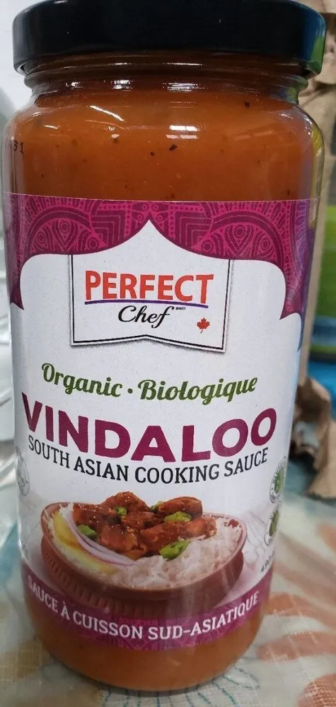 Vindaloo sauce a cuisson