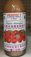 Perfect Chef cranberry balsamic salad dressing organic