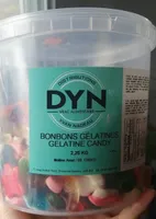 Bonbons gélatines