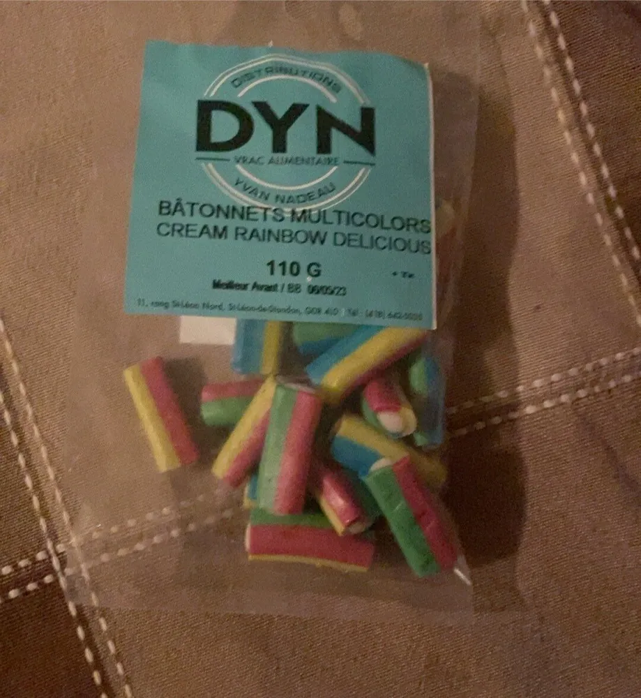 Bâtonnet multicolore