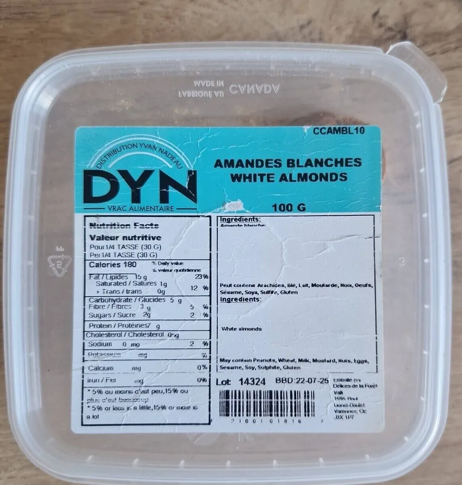 Amandes.blanches