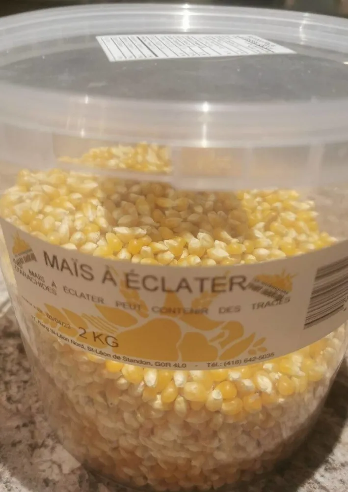 Maïs à éclater