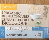 Cubes de bouillon biologique poulet