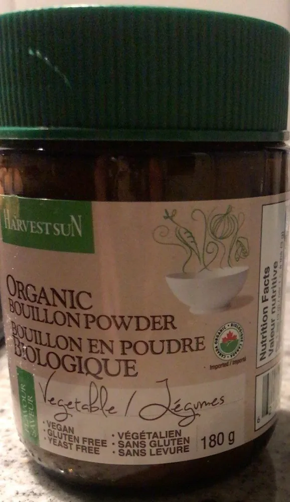 Bouillon en poudre biologique