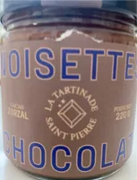 Tartinade noisette chocolat