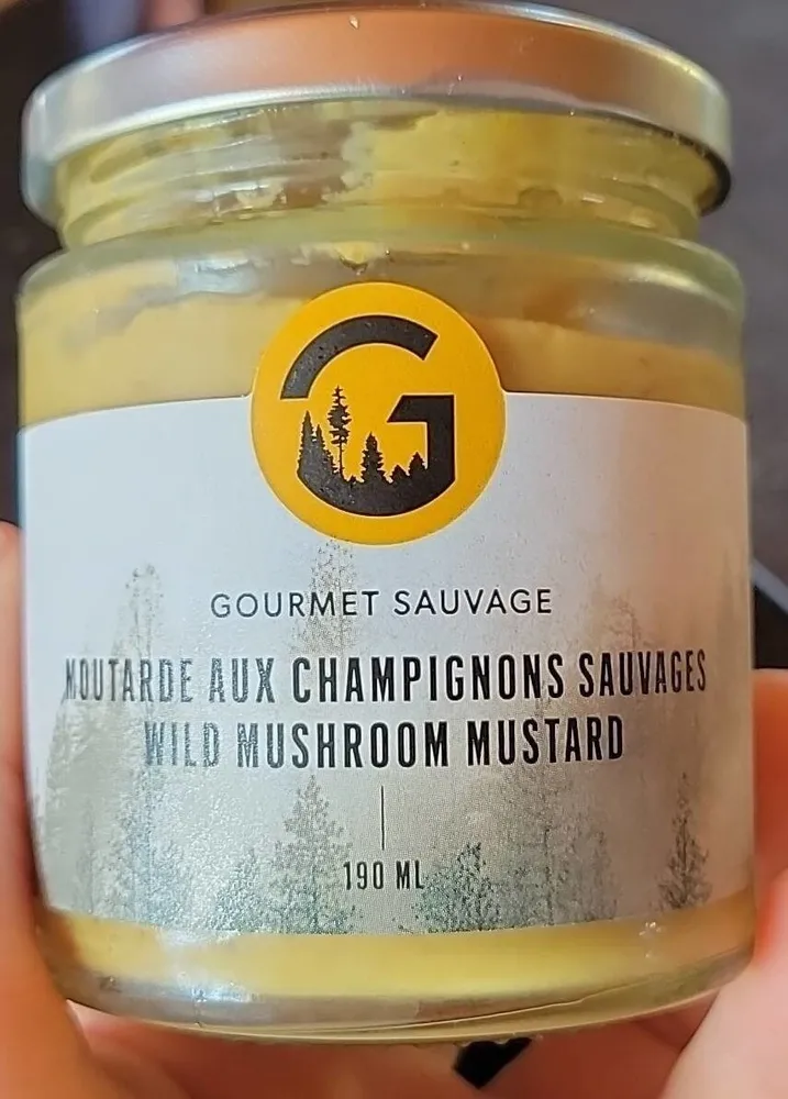 Moutardes aux champignons sauvages