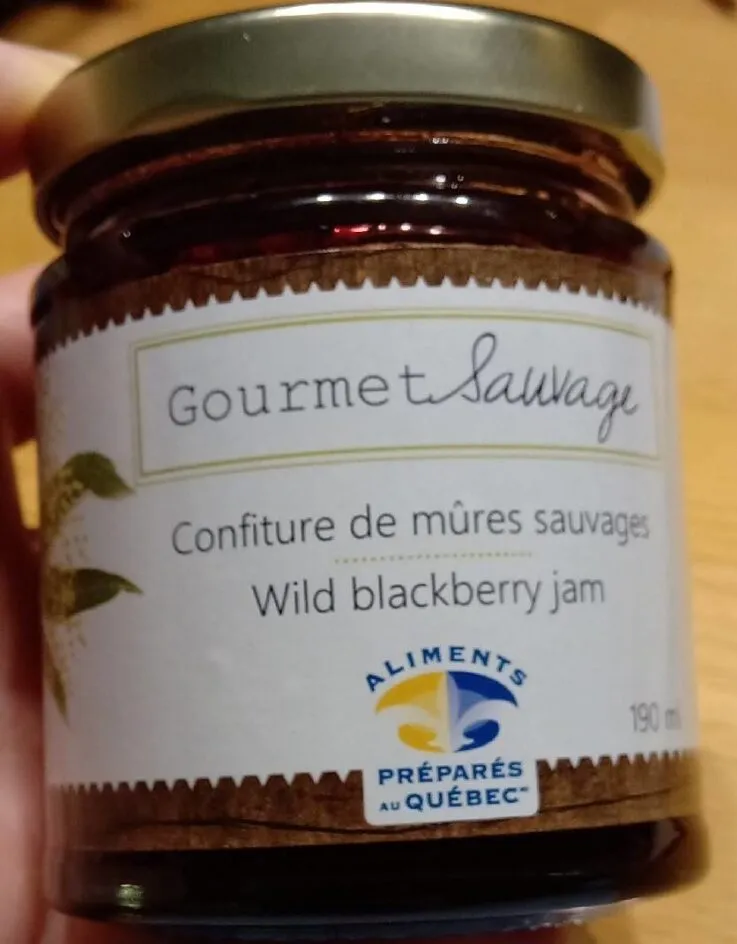 Confiture de mûres sauvages