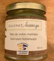 têtes de violon marinées