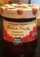 Compote framboises