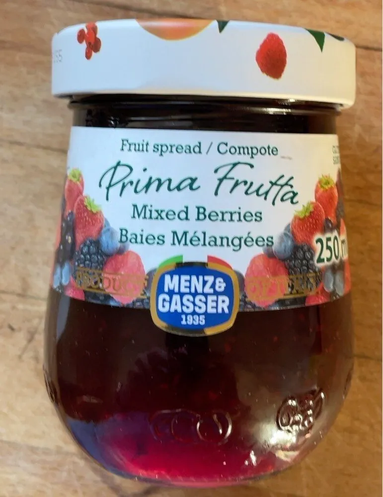 Compote baies mélangées