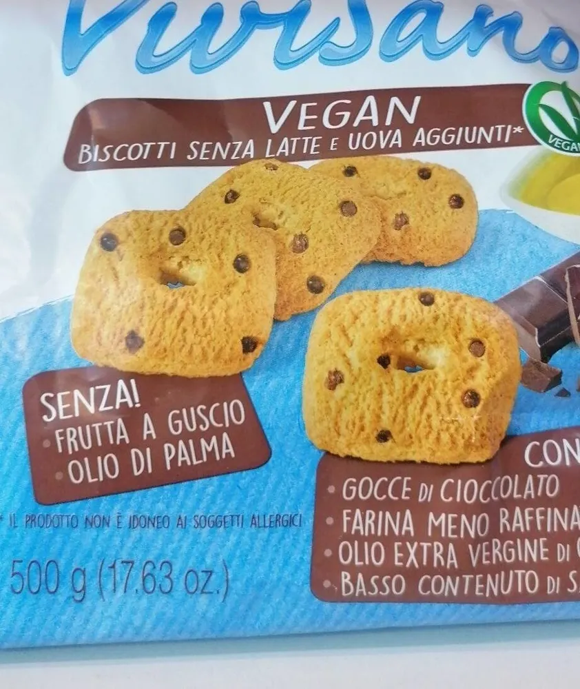 Vivisan Di Leoo Vegan biscotti senza uova e latte