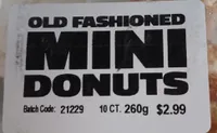 Old Fashioned Mini Donuts