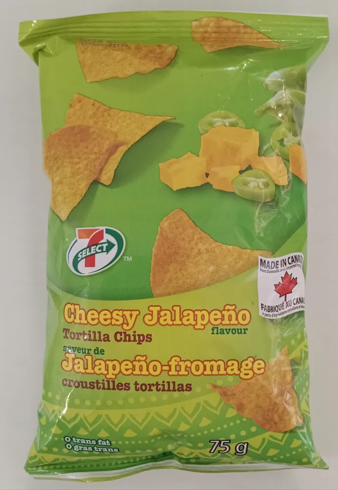 Cheesy Jalapeño Flavour Tortilla Chips