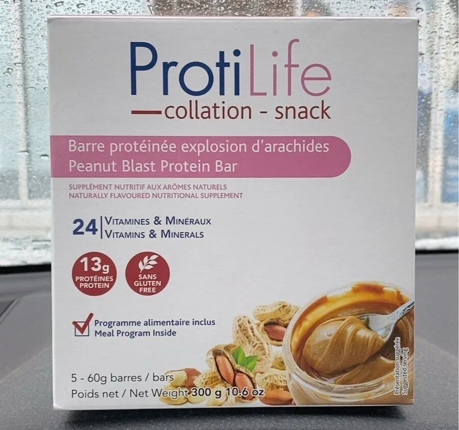 Barre protéinée explosion d’arachides