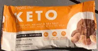 Keto chocolate, peanuts & sea salt