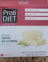 Gaufrette tarte au citronb
