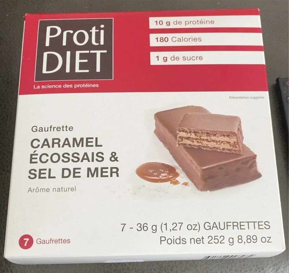 Gaufrette caramel écossais & sel de mer