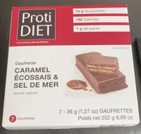 Gaufrette caramel écossais & sel de mer