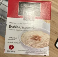 Erable et cassonade