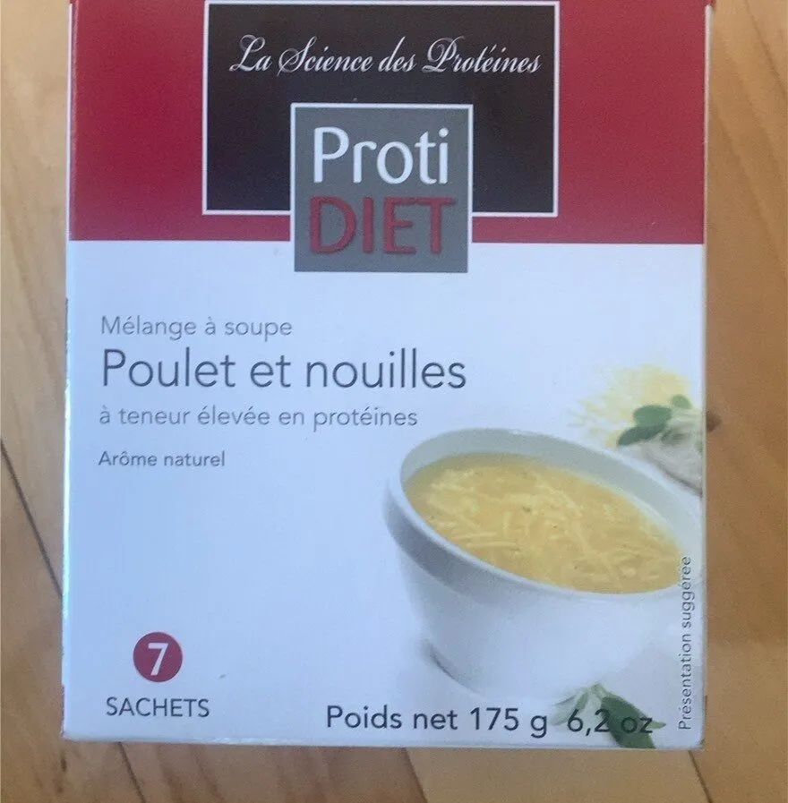 Soupe poulet et nouille