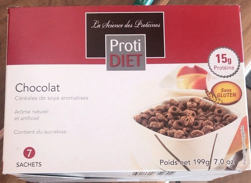 Cereales de soya aromatisés
