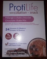 Melange a shake au chocolat