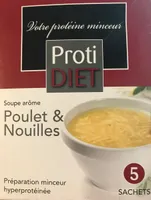 Soupe poulet et nouille