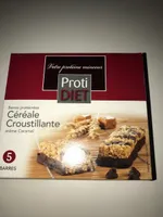 Cereale croustillante barres proteine