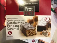 Protidiet Barres Cacahuetes Et Caramel X5