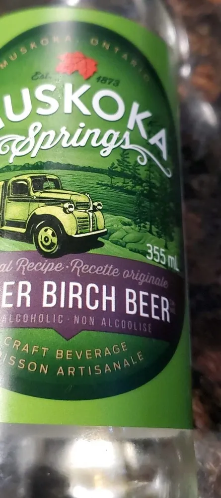 Silver birch beer