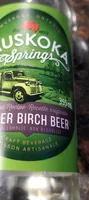 Silver birch beer