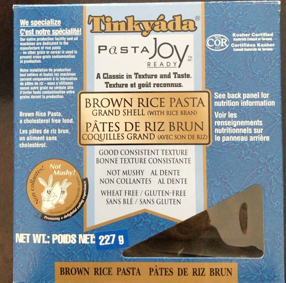 Brown Rice Pasta Grand Shell