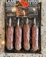 Gyros ground lamb kabob