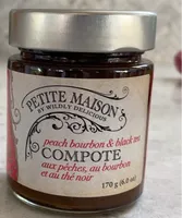 Peach Bourbon & Black Tea Compote