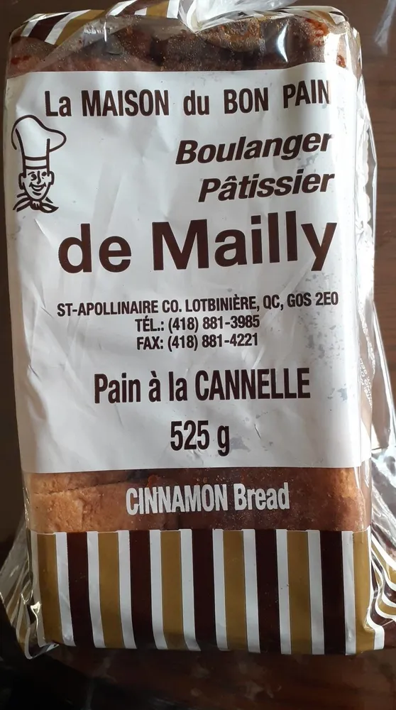 Pain à la cannelle
