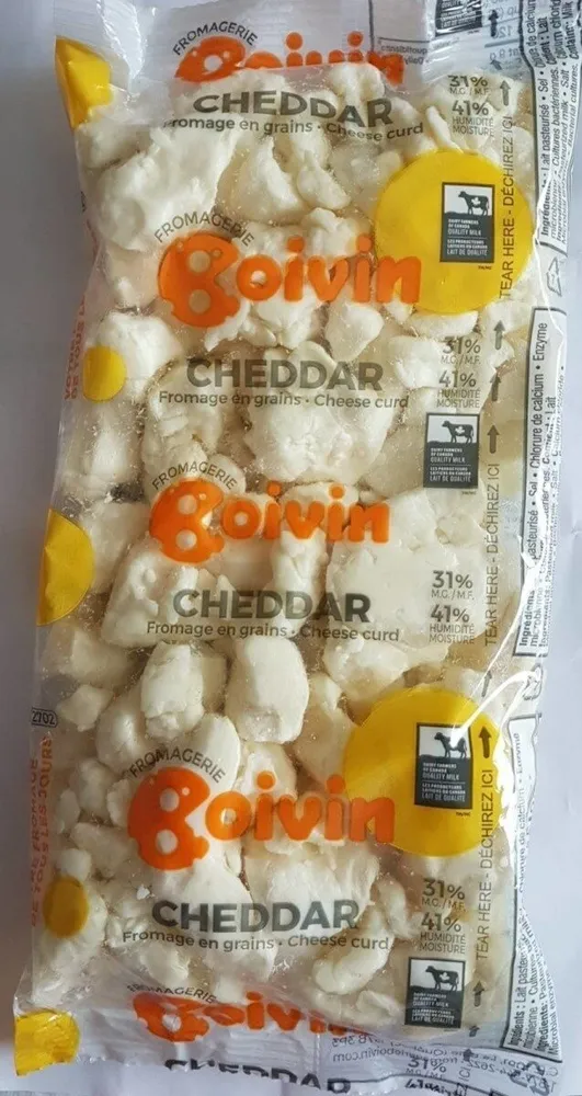 Fromage cheddar en grains