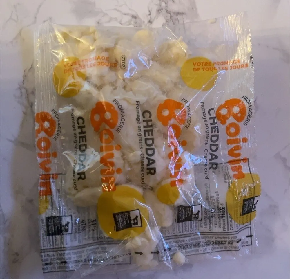 CHEDDAR - Fromage en grains / Cheese curds