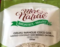Gruau mangue coco goji